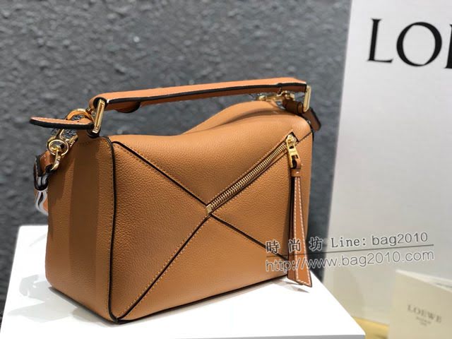 LOEWE包包 羅意威小號Puzzle拼接手提斜挎包 10172  tcl1388